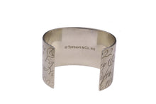 TIFFANY & CO. 727 Fifth Ave cuff silver bracelet