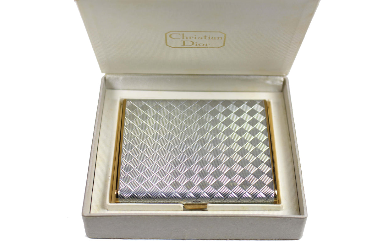 Christian Dior ヴィンテージ パウダーケース 箱付き ChristianDiorpowercompactcase_