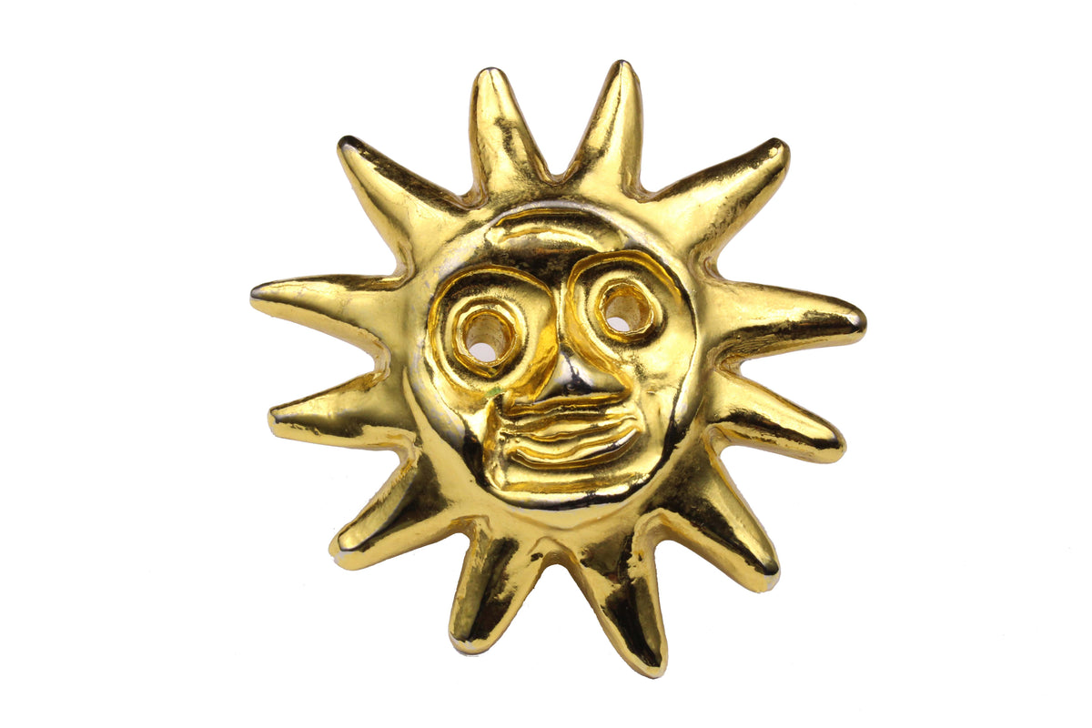 Christian Lacroixsun face ブローチイヤリング Christian Lacroixsun face ブローチイヤリング