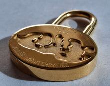 HERMÈS 2003 "Année Méditerranée" padlock pendant