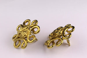 YVES SAINT LAURENT arabesque style earrings