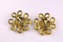 YVES SAINT LAURENT arabesque style earrings