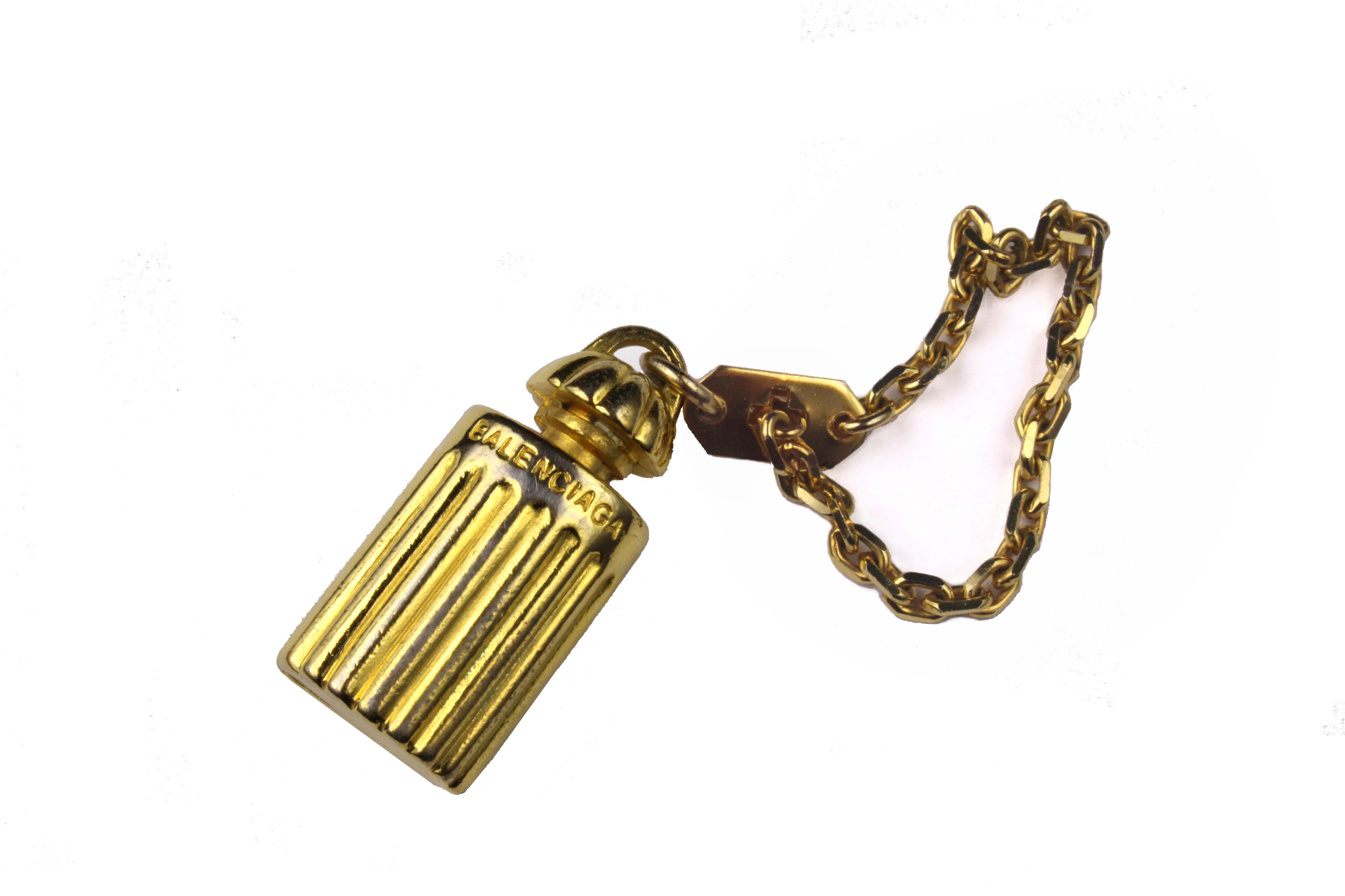 BALENCIAGA bottle key-ring bag charm – Vintage Carwen