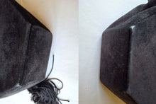 YVES SAINT LAURENT 1970s Opera Ballet Russes Collection suede bag