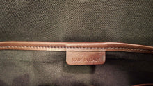 BURBERRY check canvas and leather laptop briefcase