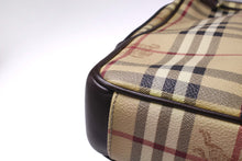 BURBERRY check canvas and leather laptop briefcase