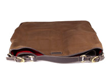 BURBERRY brown canvas and leather tote bag