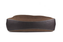 BURBERRY brown canvas and leather tote bag