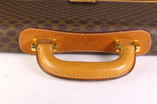 CELINE brown macadam monogram Trionphe canvas briefcase