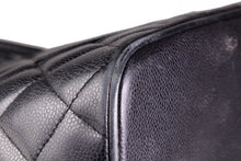 CHANEL Caviar Medallion black leather tote bag