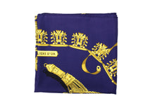 HERMÈS scarf “Les Cavaliers D'Or” by Vladimir Rybaltchenko