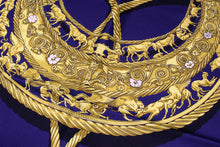 HERMÈS scarf “Les Cavaliers D'Or” by Vladimir Rybaltchenko