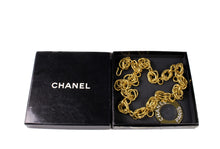 Chanel Fall 1991 Runway Logo disc necklace