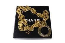 Chanel Fall 1991 Runway Logo disc necklace