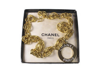 Chanel Fall 1991 Runway Logo disc necklace