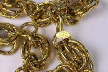 Chanel Fall 1991 Runway Logo disc necklace