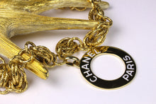 Chanel Fall 1991 Runway Logo disc necklace