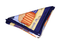 HERMÈS scarf “Charmes des Plages Normandes” by Loic Dubigeon