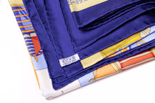 HERMÈS scarf “Charmes des Plages Normandes” by Loic Dubigeon