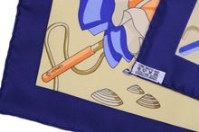 HERMÈS scarf “Charmes des Plages Normandes” by Loic Dubigeon