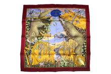 HERMÈS scarf “Chasse au Bois” by Carl De Parcevaux