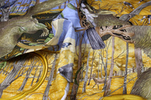 HERMÈS scarf “Chasse au Bois” by Carl De Parcevaux