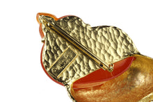 CHRISTIAN DIOR large shell brooch pendant