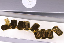 CHRISTIAN DIOR Dior 1947 New Look name plate bracelet