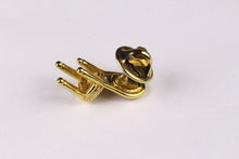 CHRISTIAN DIOR gold plated chair pin