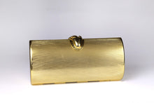RODO brushed aged gold clutch purse