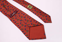 HERMÈS red ladybug silk tie