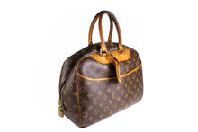 LOUIS VUITTON Deauville brown monogram canvas bag