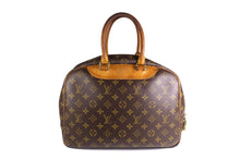 LOUIS VUITTON Deauville brown monogram canvas bag