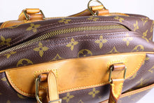 LOUIS VUITTON Deauville brown monogram canvas bag
