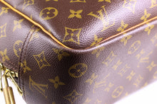 LOUIS VUITTON Deauville brown monogram canvas bag