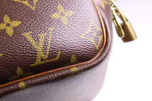 LOUIS VUITTON Deauville brown monogram canvas bag
