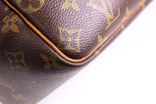 LOUIS VUITTON Deauville brown monogram canvas bag