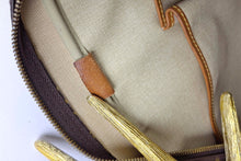 LOUIS VUITTON Deauville brown monogram canvas bag