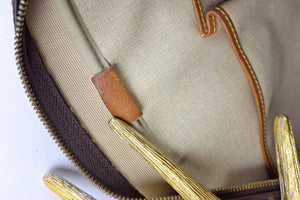 LOUIS VUITTON Deauville brown monogram canvas bag