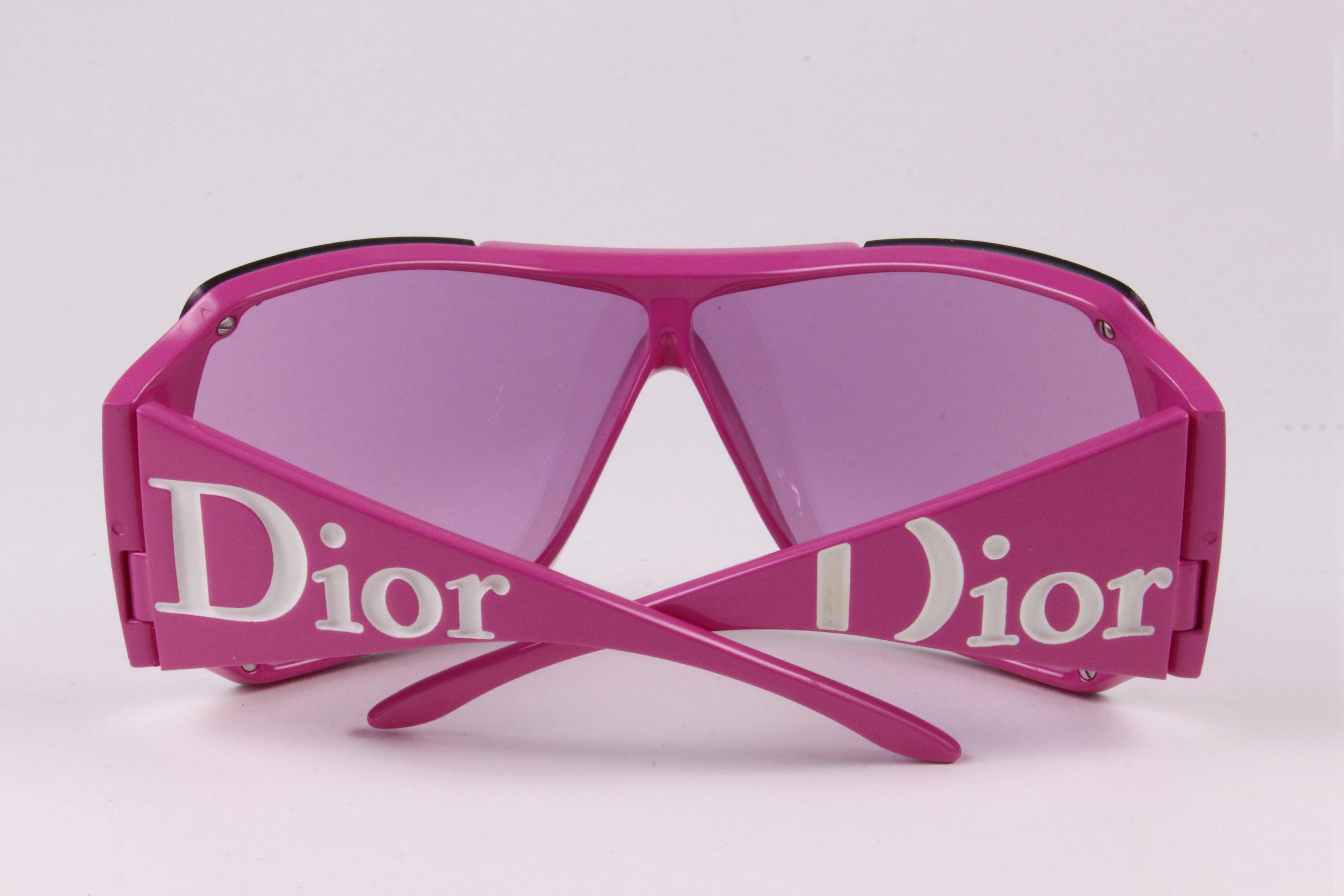 CHRISTIAN DIOR 2000's pink sunglasses Overshine – Vintage Carwen