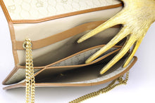 CHRISTIAN DIOR honeycomb canvas shoulder bag