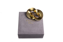 CHRISTIAN DIOR knot brooch