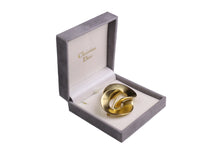 CHRISTIAN DIOR knot brooch
