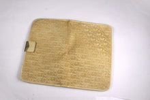 CHRISTIAN DIOR Oblique beige canvas shoulder bag