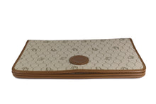 CHRISTIAN DIOR honeycomb canvas shoulder bag