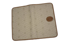 CHRISTIAN DIOR honeycomb canvas shoulder bag