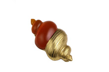 CHRISTIAN DIOR large shell brooch pendant