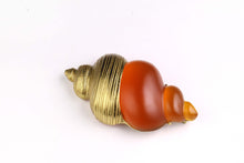 CHRISTIAN DIOR large shell brooch pendant