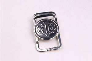 CHRISTIAN DIOR logo 925 sterling silver money clip