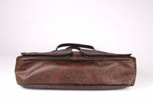 ETRO canvas Paisley two pockets bag